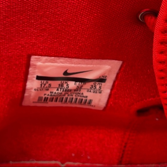 Nike Hyperdunk
X TB Basketball Shoe- red-men’s 3.5
Size 17.5 - Picture 3 of 3